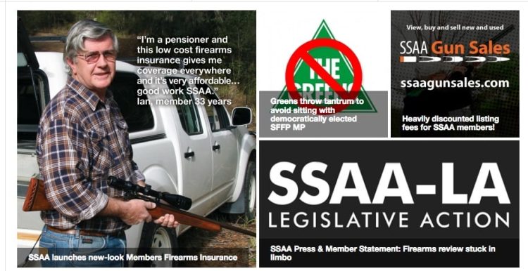 Detail from Sporting Shooters' Association of Australia website