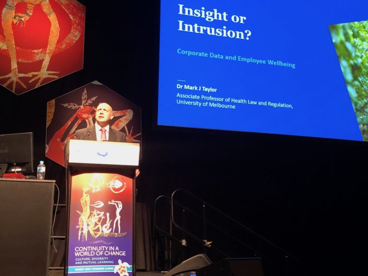 Insight or Intrusion? Associate Professor Mark Taylor charts the ethicolegal complexities of data in health at the recent RANZCP Congress in Cairns