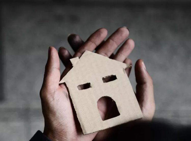 The damaging effects of housing disadvantage on people’s mental health can persist even years after their housing situation improves. Image via The Conversation and Lovely Bird/Shutterstock