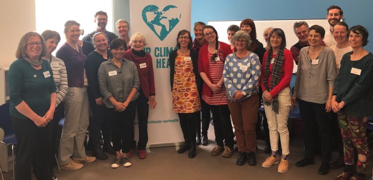 Doctors, nurses and other health professionals at #ClimateHealthChampions workshop. Photograph by Melissa Sweet