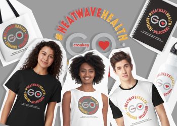 Some merchandise for the upcoming #CroakeyGO in Sunshine, Victoria