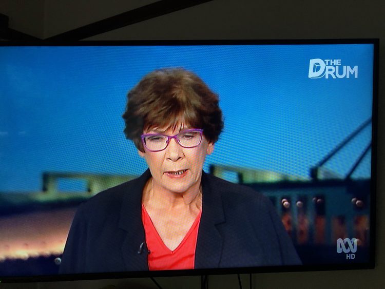 Pat Turner, speaking on ABC TV's The Drum, 13 March 2020