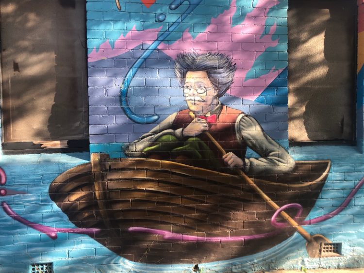 No rescue team arriving: on the need for leadership & engagement in mental health system reform. Photo: Melbourne mural, Marie McInerney