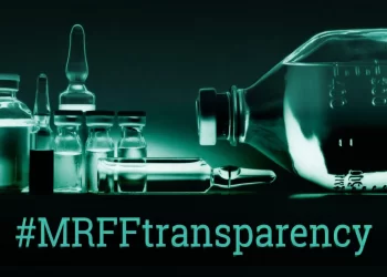 The logo for the 2021 series, #MRFFtransparency. Graphic by Mitchell Ward using image via Unsplash