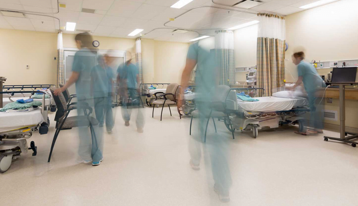 Health workers under pressure. Image source: Australian College of Nursing