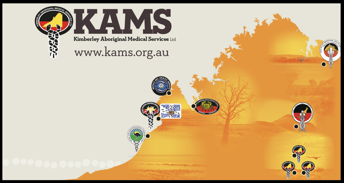 Kimberley Aboriginal Medical Services (KAMS) in north-western Western Australia. Image from CDIC2022 presentation with permission.