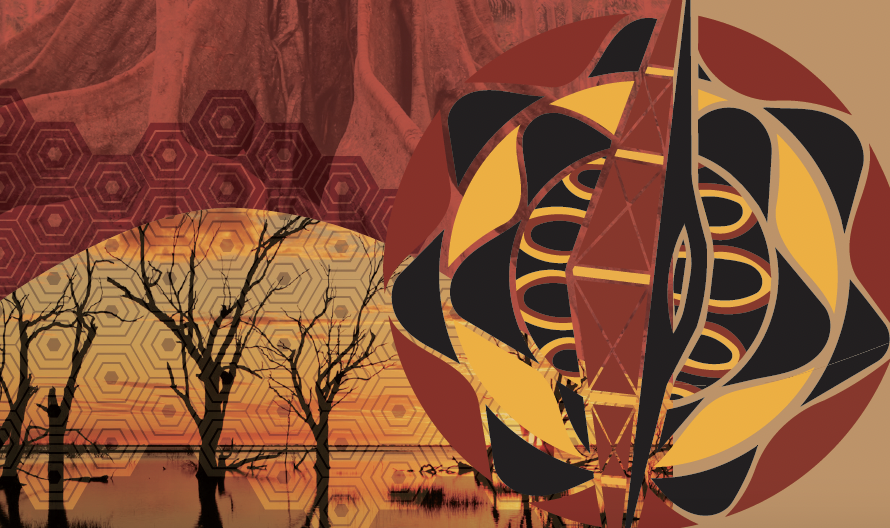Artwork by Tom Day, citizen of the Gunditjmara people, features on cover of the new discussion paper. Published with permission of Lowitja Institute