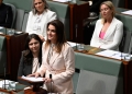 Ali France, Member for Dickson, delivering first speech as an MP, to the 48th Australian Parliament, July 2025. Photo supplied